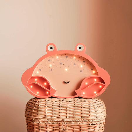 Wooden Crab Lamp - Petitpyla