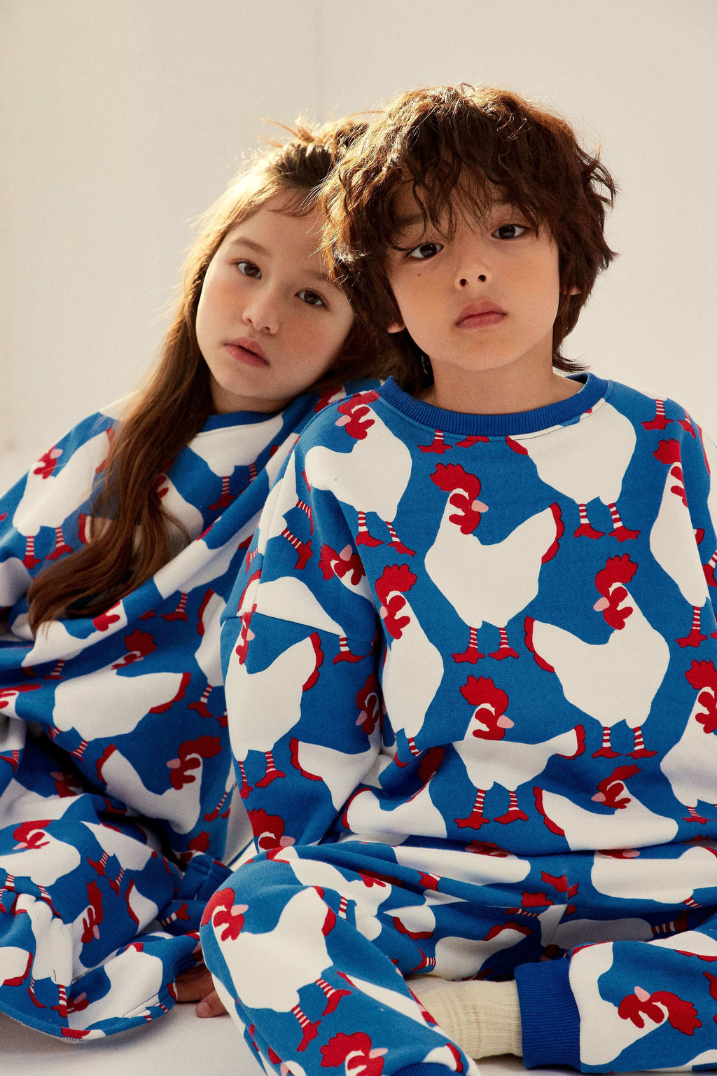 Rooster print sweatshirt - Petitpyla