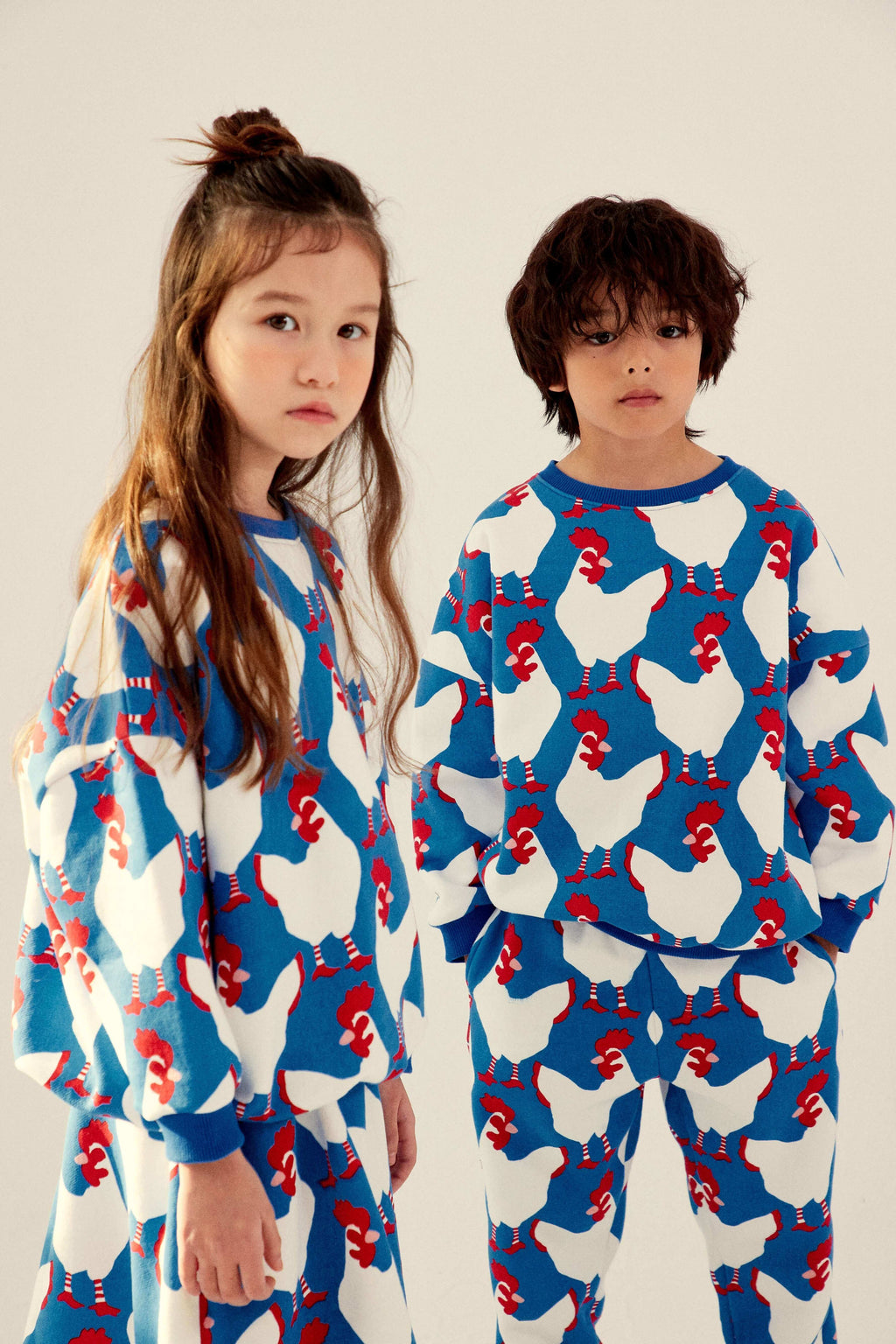 Rooster print sweatshirt - Petitpyla