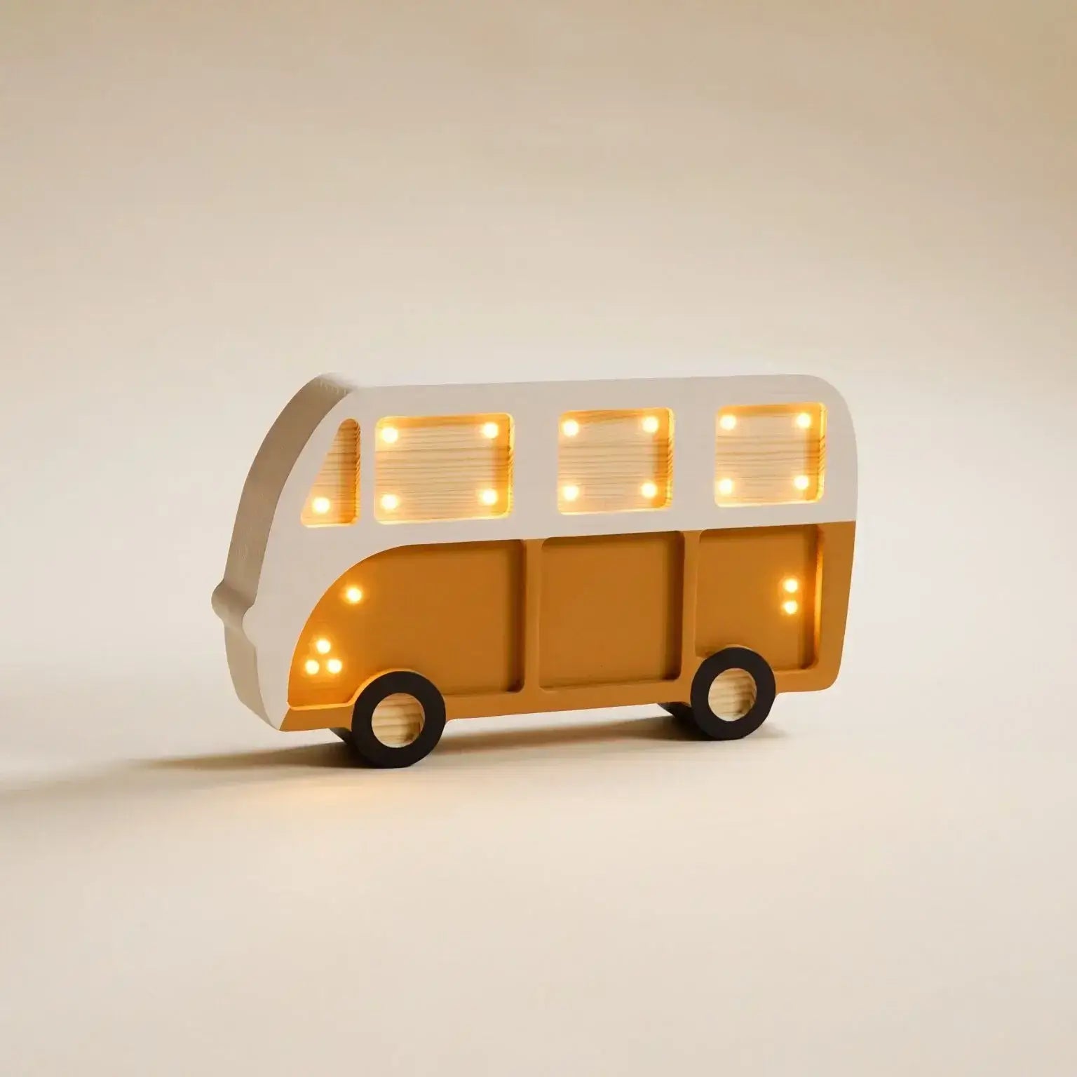 Wooden Van Lamp