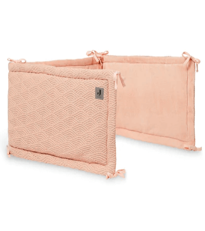 Bedbumper 34"x70" / 35x180cm River Knit - Pale Pink