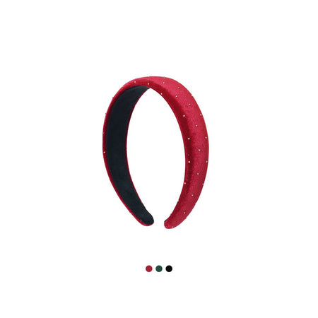 Noel Dot Studded Headband red - Petitpyla