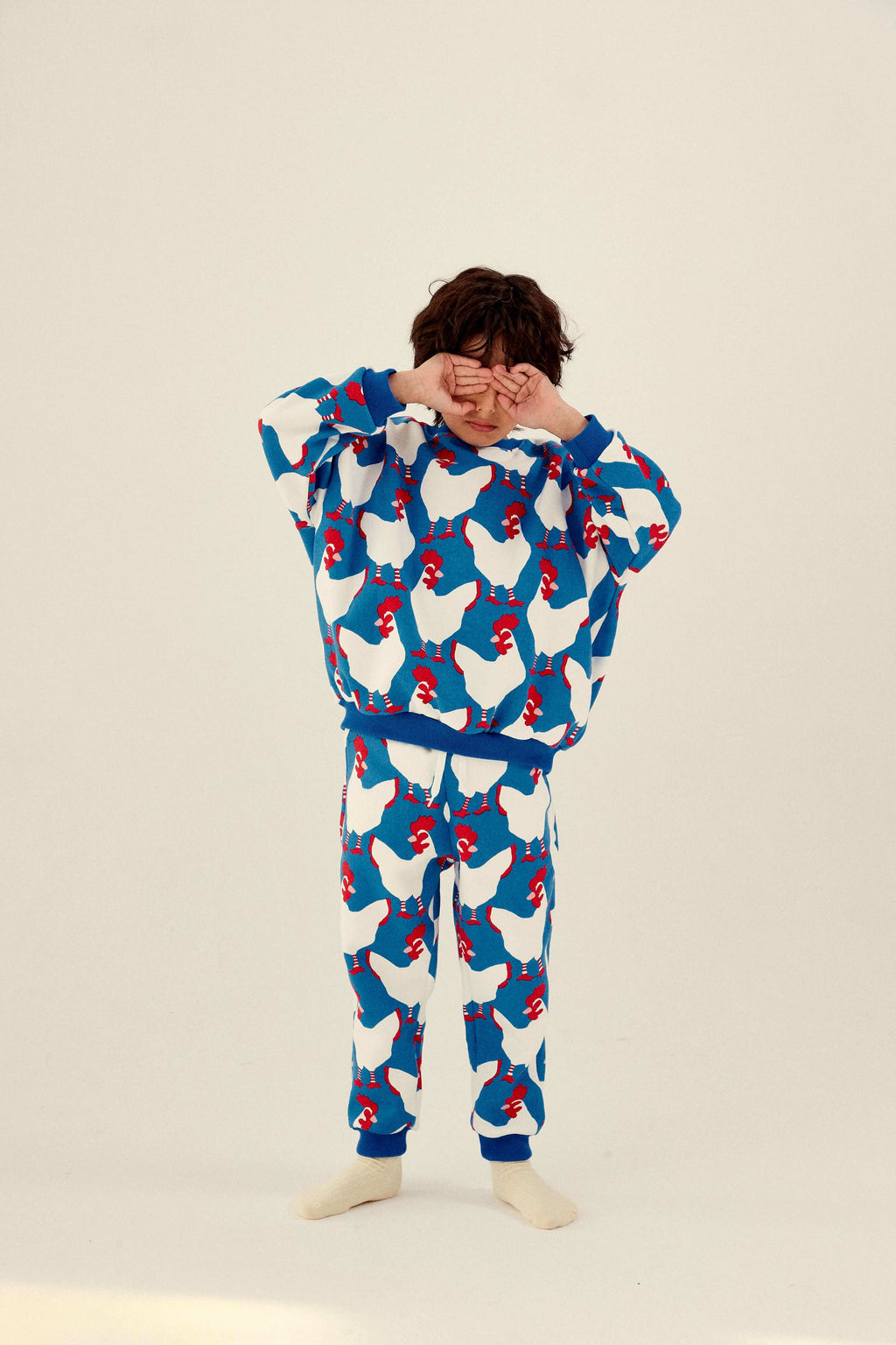 Rooster print sweatshirt - Petitpyla