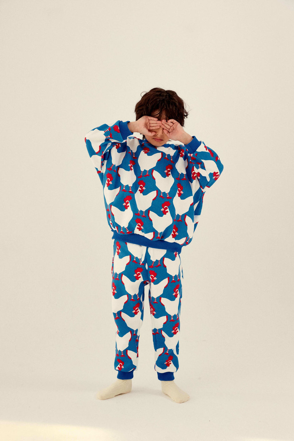 Rooster print sweatshirt - Petitpyla