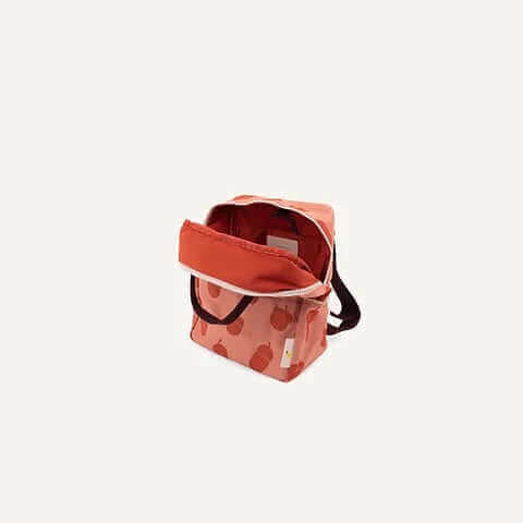 Sticky Lemon backpack small | farmhouse | checkerboard  | blooming purple + soil green