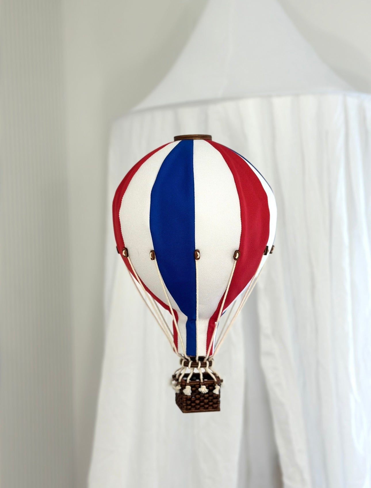 Hot Air Balloon Decorations for Baby Shower, Birthday, Gender Reveal & Baby Nursery Decor | Patriotic