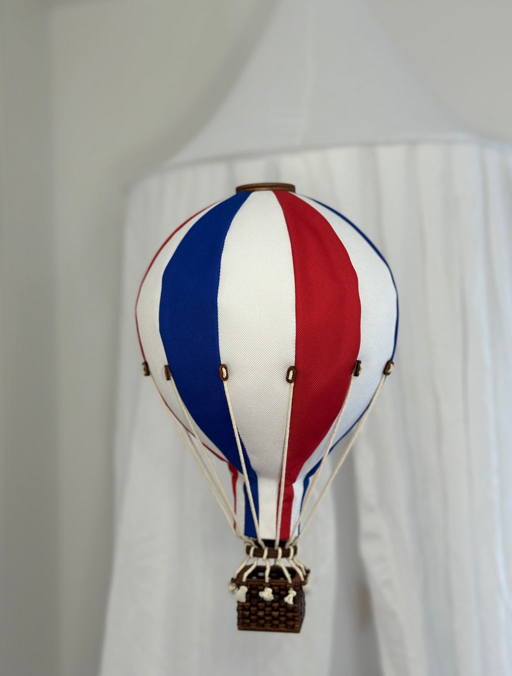 Hot Air Balloon Decorations for Baby Shower, Birthday, Gender Reveal & Baby Nursery Decor | Patriotic