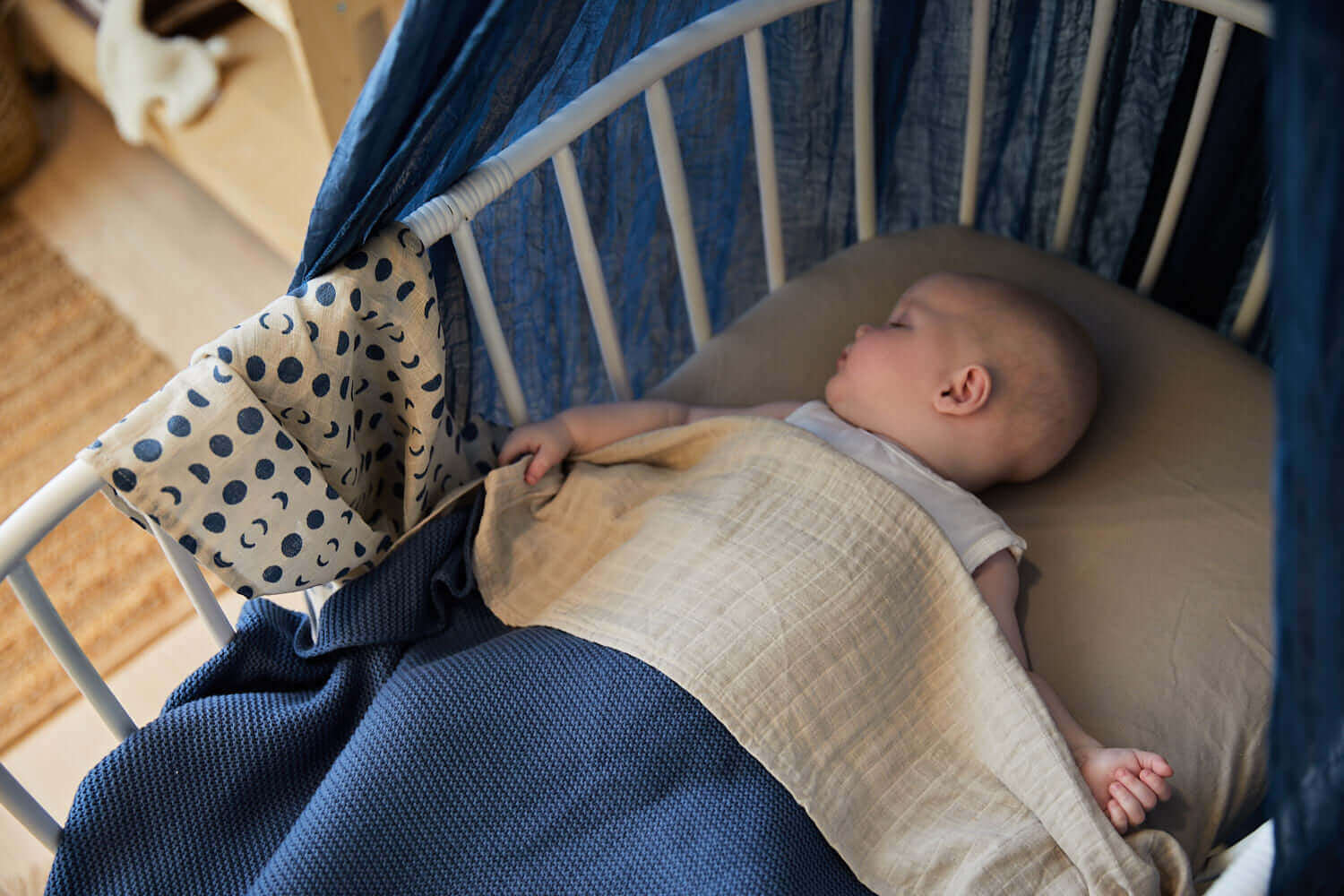 Veil Vintage 61 inch  Jeans Blue