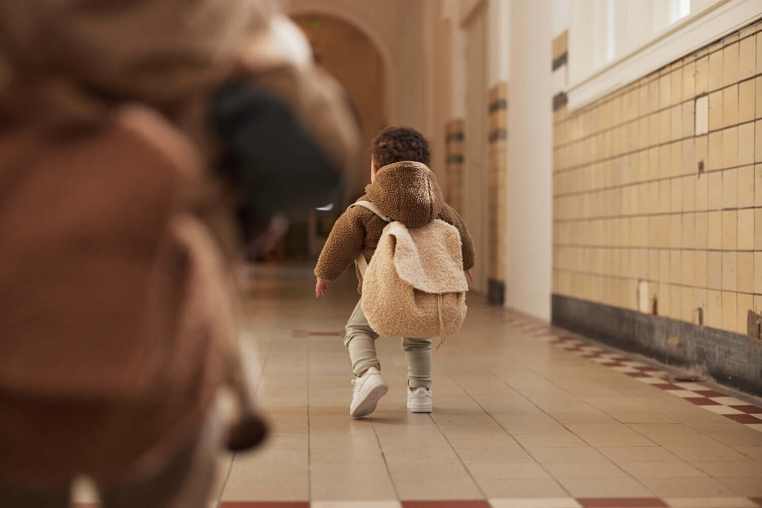 Backpack Boucle - Natural