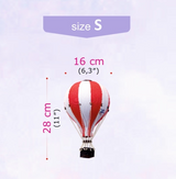 Decorative Air Balloon white and red - Petitpyla