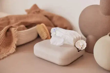 Wet Wipes Cover Silicone - Caramel - Petitpyla