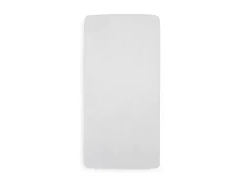 Fitted Sheet Cot Jersey 60x120cm - White - Petitpyla