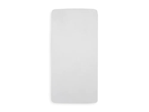 Fitted Sheet Cot Jersey 60x120cm - White - Petitpyla