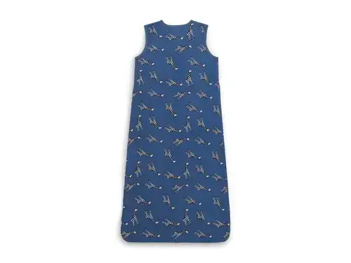 Baby Sleeping Bag Jersey 70cm Giraffe - Jeans Blue - Petitpyla