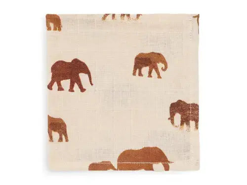 Muslin Cloth Large 115x115cm - Savannah - 2 Pack - Petitpyla