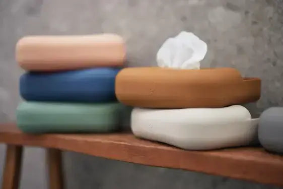 Wet Wipes Cover Silicone - Ash Green - Petitpyla