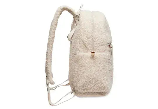 Diaper Bag Backpack Boucle - Natural - Petitpyla