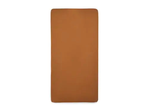 Fitted Sheet Cot Jersey 60x120cm - Caramel - Petitpyla