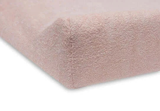 Changing Mat Cover Terry 50x70cm - Pale Pink/Rosewood - 2 Pack - Petitpyla
