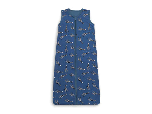 Baby Sleeping Bag Jersey 70cm Giraffe - Jeans Blue - Petitpyla
