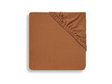 Fitted Sheet Cot Jersey 60x120cm - Caramel - Petitpyla