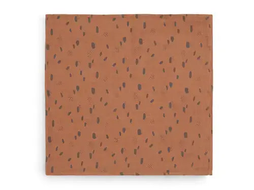 Muslin Cloth Spot 115x115cm - Caramel - 2-Pack - Petitpyla