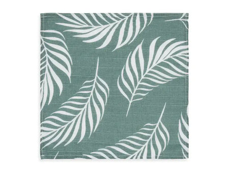 Muslin Cloth 70x70cm Nature - Ash Green - 4 Pack - Petitpyla