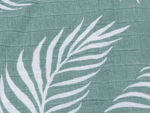 Muslin Cloth 70x70cm Nature - Ash Green - 4 Pack - Petitpyla