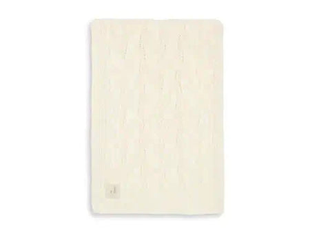 Blanket Cot 100x150cm Spring Knit - Ivory - Petitpyla