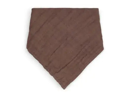 Bib Bandana Wrinkled Cotton - Chestnut - 2 Pack - Petitpyla