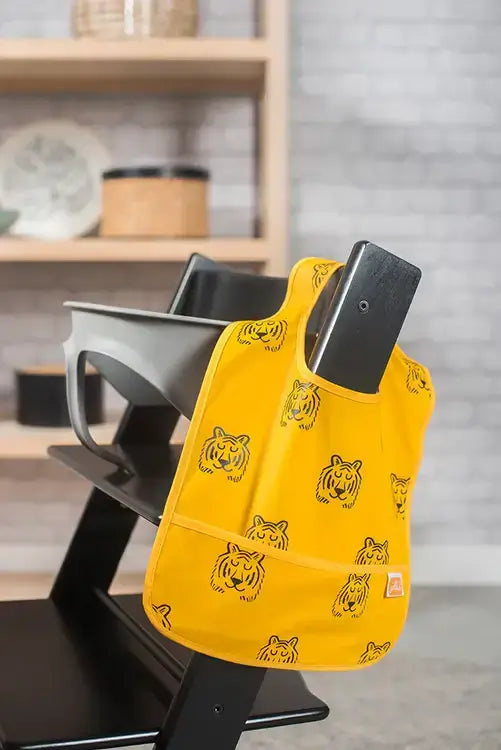 Bib Waterproof with Sleeves - Mustard - 2-Pack - Petitpyla