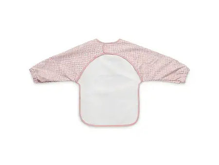Bib Waterproof with Sleeves - Pale Pink - Petitpyla