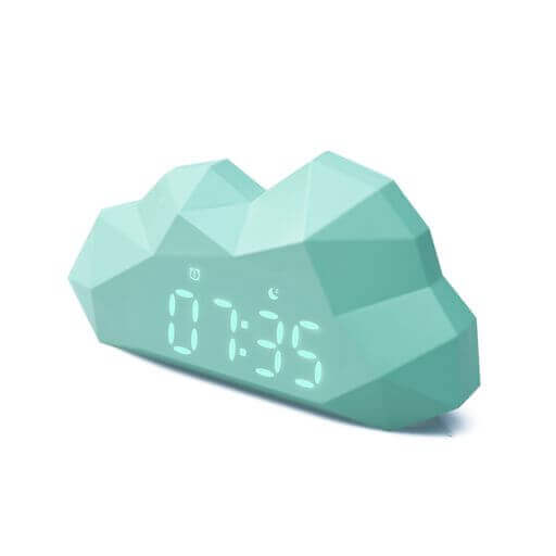 Mini Cloudy Clock - Blue - Petitpyla