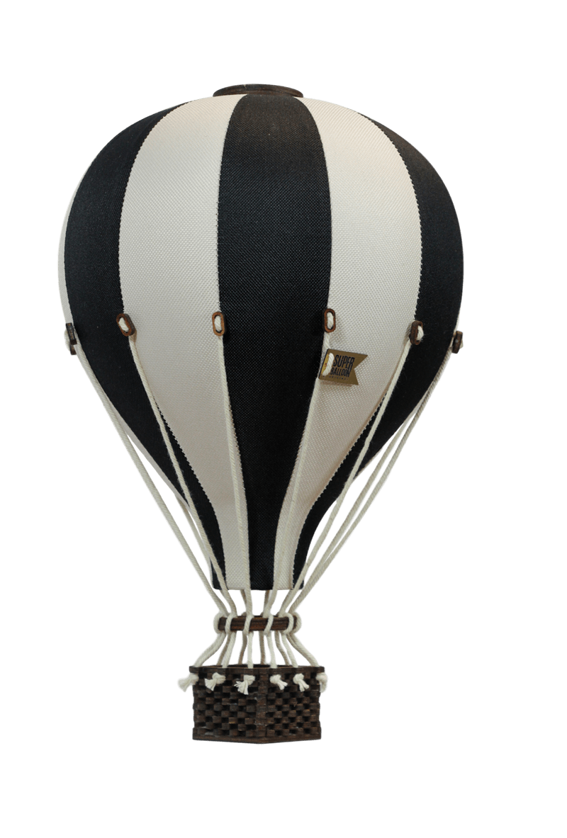 Decorative Air Balloon Black/Beige - Petitpyla