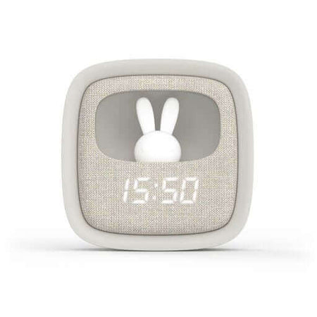 Billy Clock and light - Grey - Petitpyla