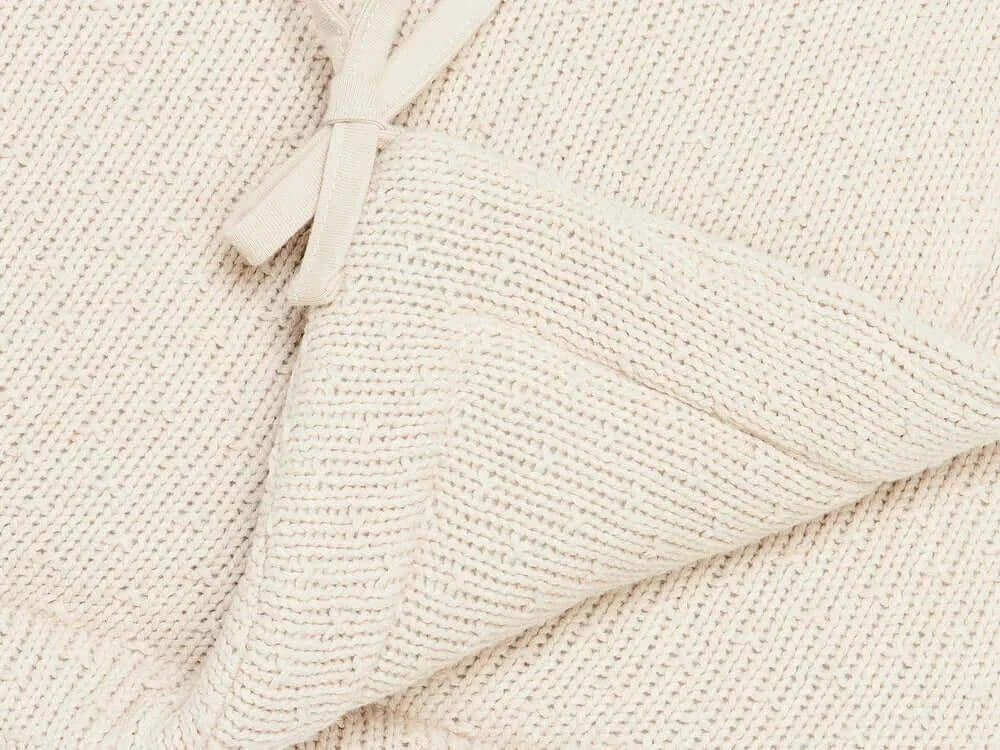 Bedbumper 35x180cm Bliss Knit - Nougat - Petitpyla
