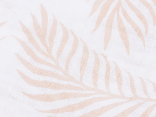Muslin Cloth 70x70cm Nature - Pale Pink - 4 Pack - Petitpyla