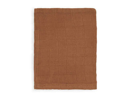 Washcloth Bamboo Muslin - Caramel - 3 Pack - Petitpyla