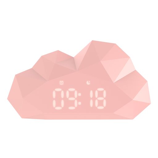 Mini Cloudy Clock - Pink - Petitpyla