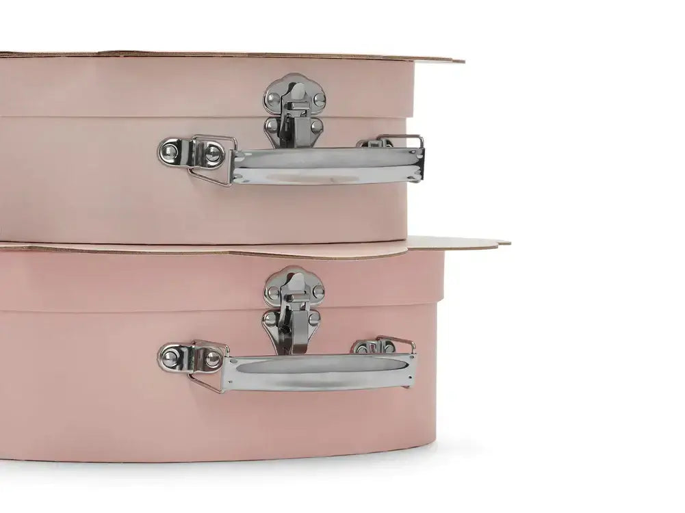 Toy Suitcase Shell - Pale Pink - 2 Pack - Petitpyla