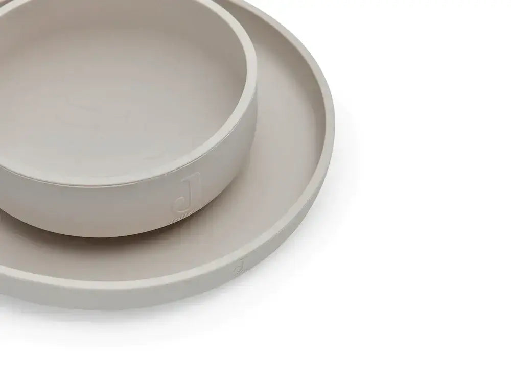 Dinner Set Silicone - Nougat - 4 Pieces - Petitpyla