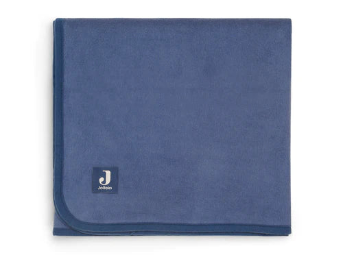 Blanket Cot 100x150cm - Jeans Blue - Petitpyla