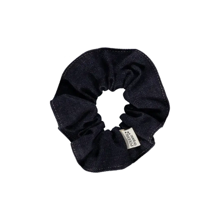 DENIM SCRUNCHIE - Poudre Organic - Petitpyla