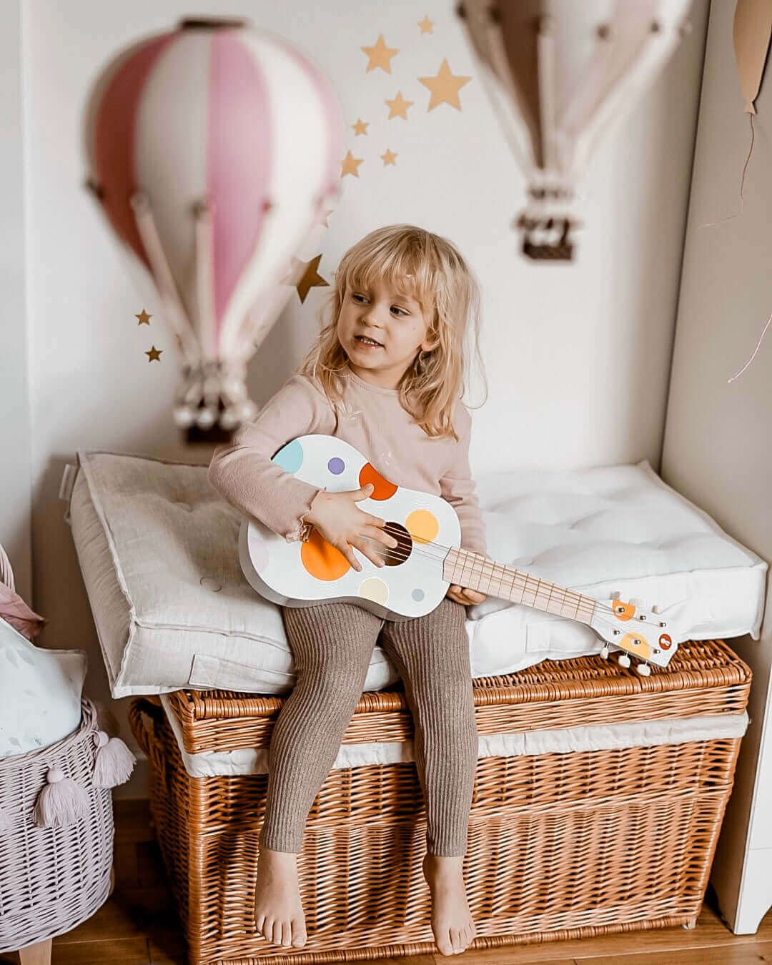 Decorative Air Balloon White / Light Blue - PetitpylaHot Air Balloon Decorations Happy Birthday Balloons Baby Shower Decorations Nursery Decor Kids Room Decor Birthday Decorations - Shop Now - Petitpyla