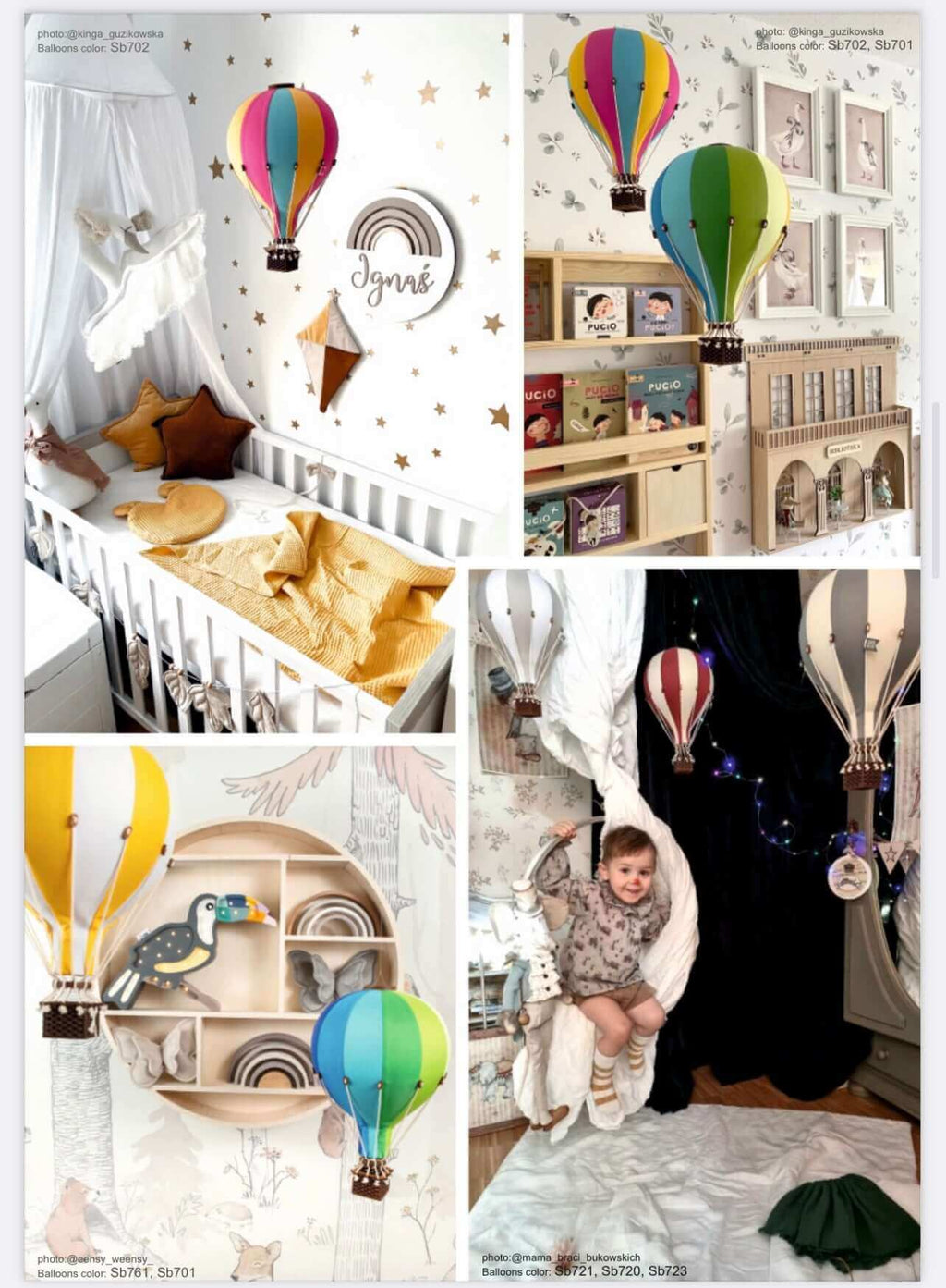 Hot Air Balloon Decorations Happy Birthday Balloons Baby Shower Decorations Nursery Decor Kids Room Decor Birthday Decorations - Shop Now By Petitpyla