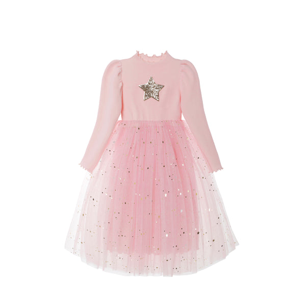 Milkyway Tutu Dress(Pink) - Petitpyla