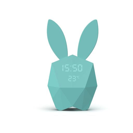 Cutie Clock Connect with app - turquoise - Petitpyla