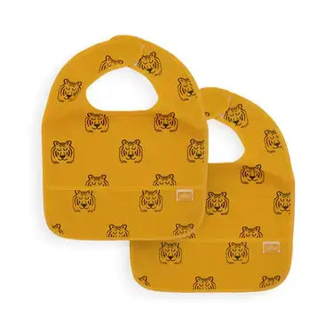Bib Waterproof with Sleeves - Mustard - 2-Pack - Petitpyla