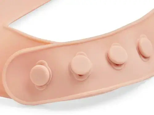 Bib Silicone - Pale Pink - Petitpyla