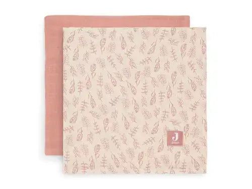 Muslin Cloth Large 115x115cm Meadow - Rosewood - 2 Pack - Petitpyla